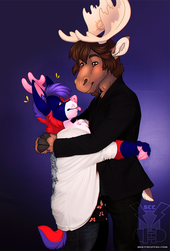 Alisaie N' Moose Draw Over